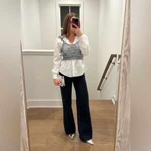 Cinq a Sept layered shirt